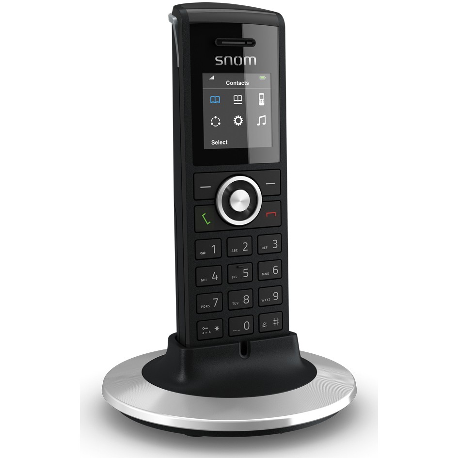 SNOM m25 DECT Mobilteil mit Ladeschale