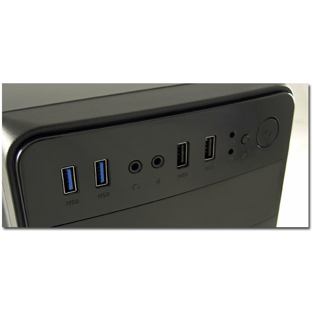 LC-Power Geh Micro ATX 2015MB (B/2xUSB2.0+3.0)