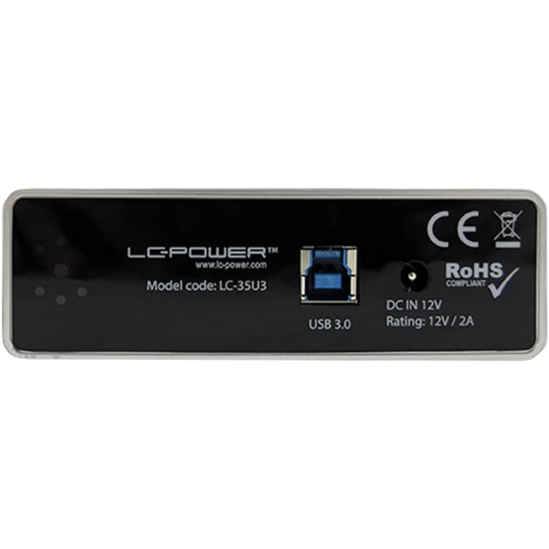 LC-Power Geh 8.9cm (3,5) SATAIII>USB3.0 LC-35U3 (B/Alu)