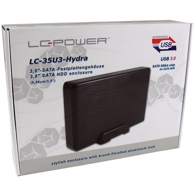 LC-Power LC-35U3-HYDRA storage drive enclosure