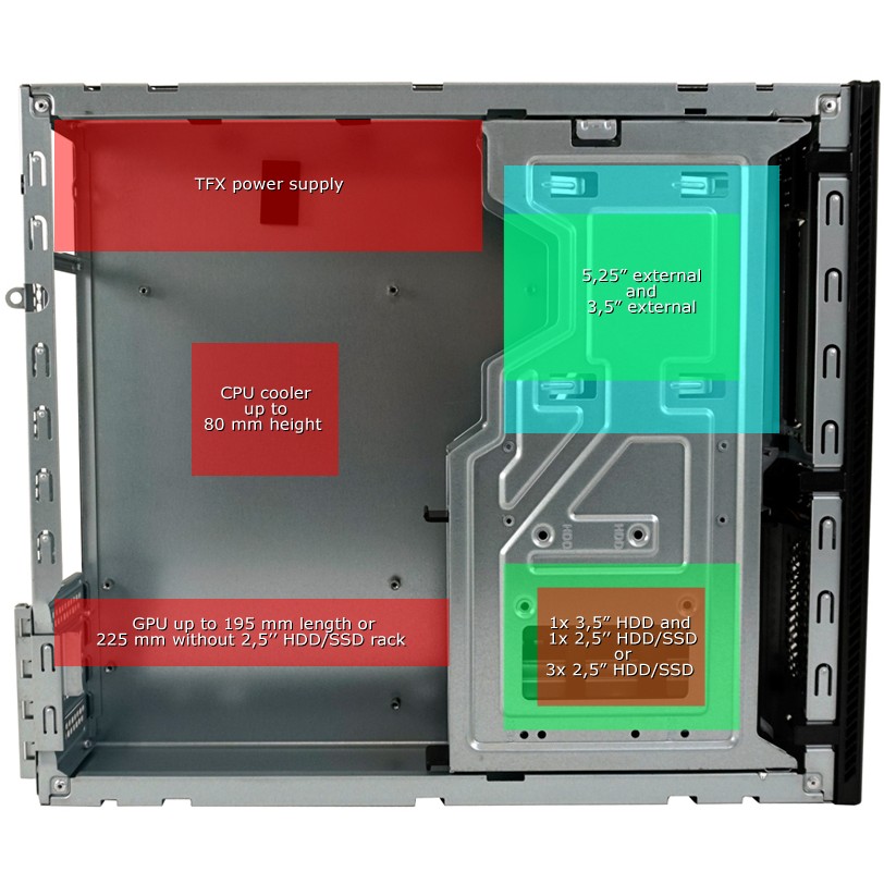 LC-Power Geh Micro ATX 1406MB-TFX