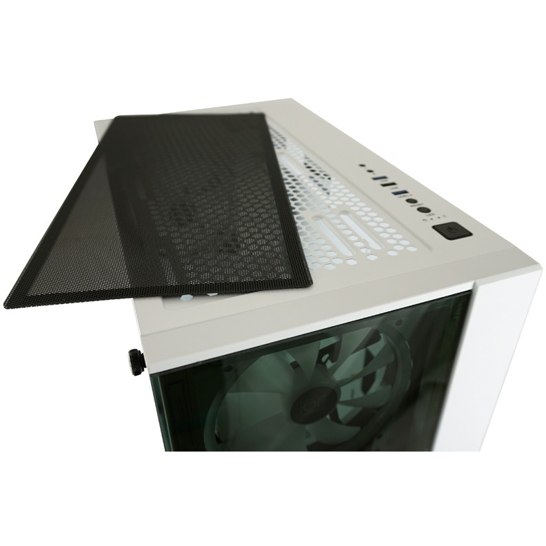 LC-Power Geh Midi Gaming 803W Lucid_X (White)