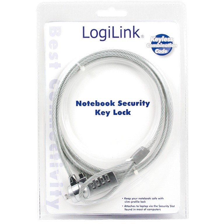 Logilink Notebook Security Lock 1,50m