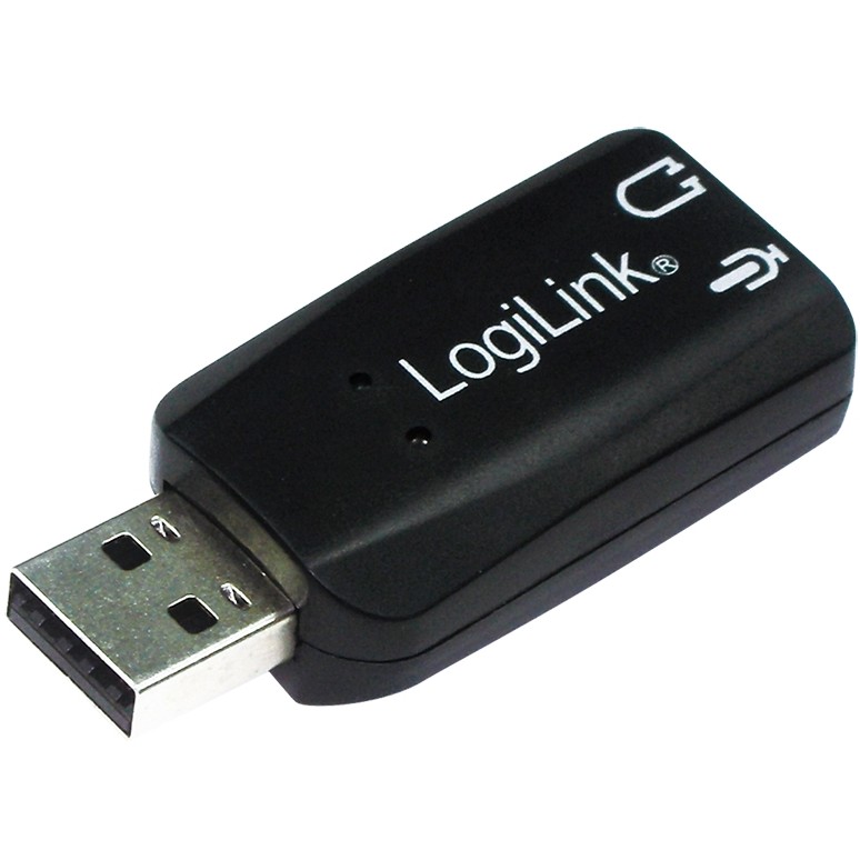 Logilink Soundkarte USB 5.1 mit Virtual 3D Soundeffekt