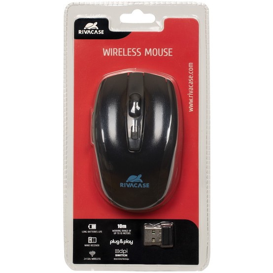 Riva NB Tasche   Regent Wireless Mouse 15,6    schwarz 8038