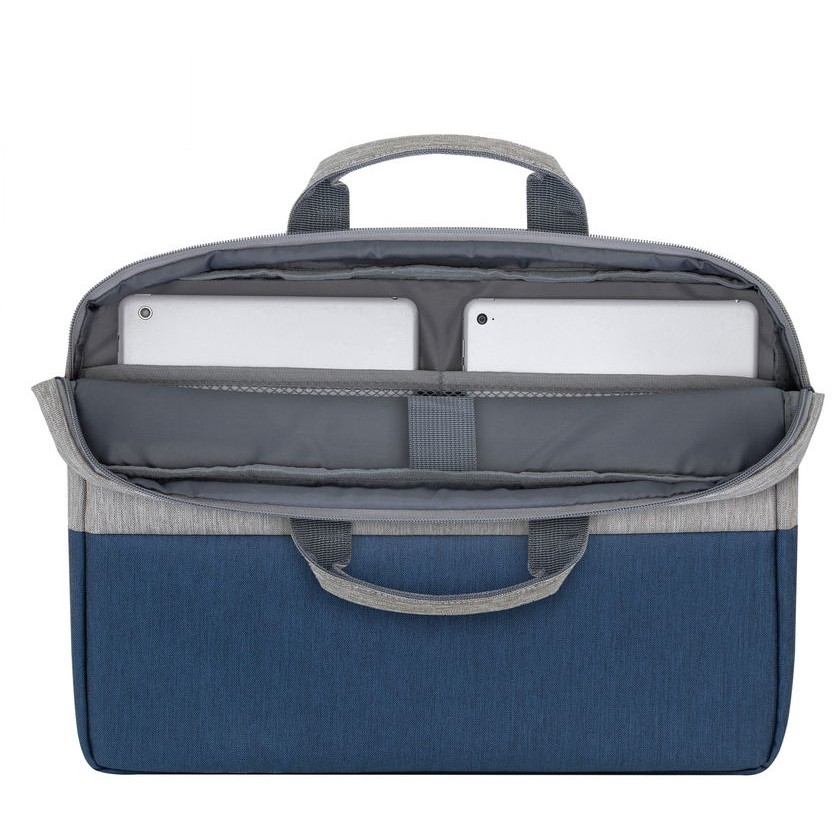 Riva NB Tasche   Prater        15,6      grau/blau    7532