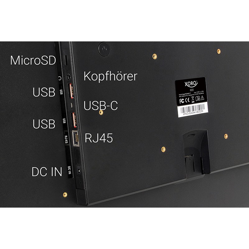 Xoro MegaPAD 2404 V7 24 Tablet FHD IPS Displ. Six Core 64GB Android