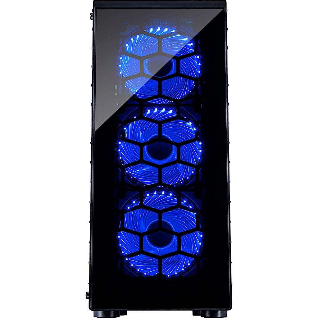 Inter-Tech Geh CXC2 Gaming 3x120mm Lüfter Argus L-12025 blau