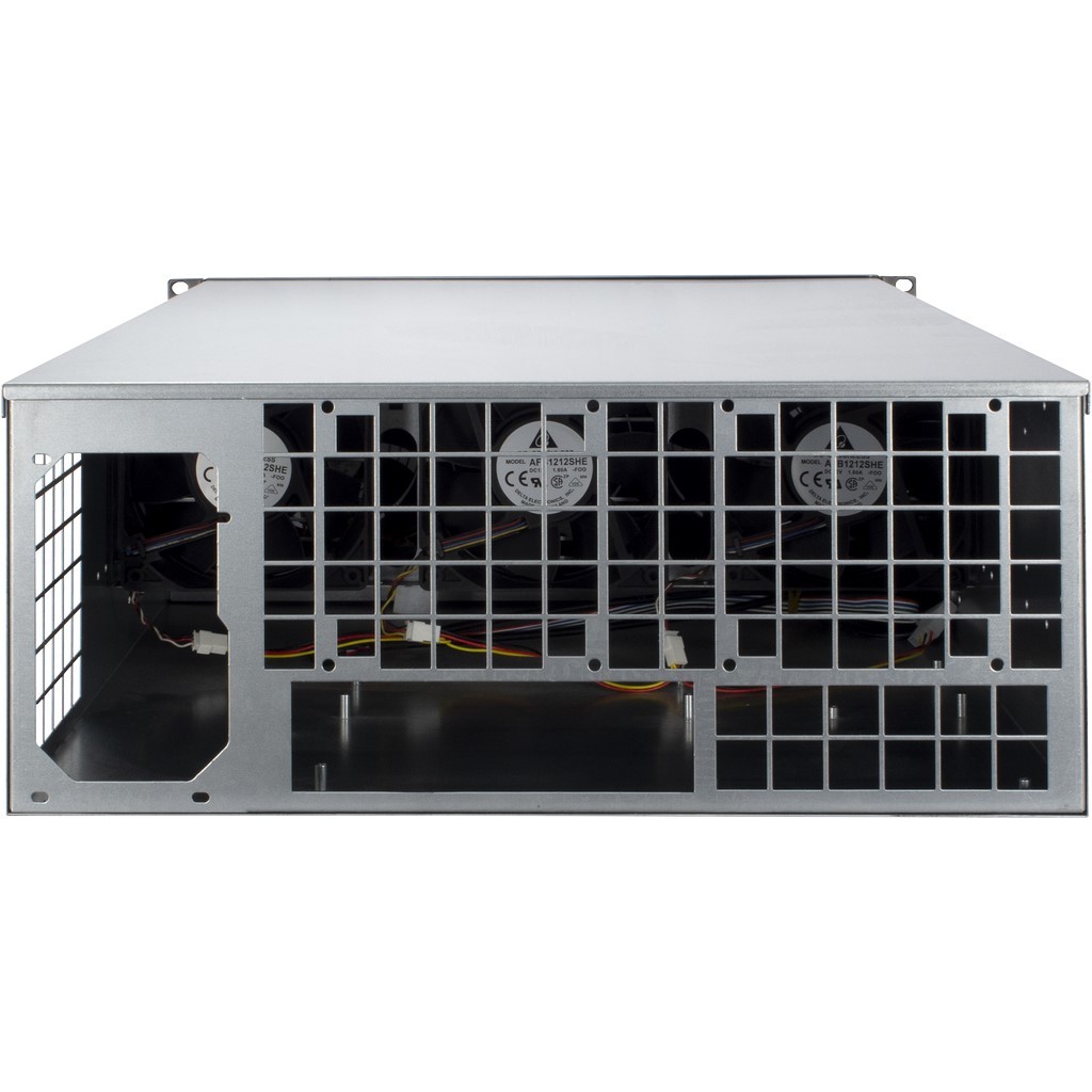 Inter-Tech Mining-Rack 4W2 4HE 6 x 120 mm Lüfter