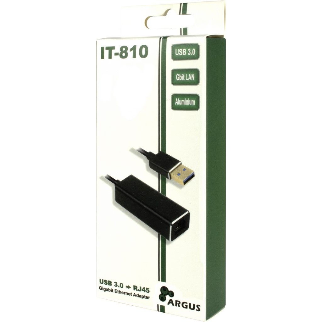 Inter-Tech LAN-Adapter Argus IT-810   USB-A Gigabit Ethernet