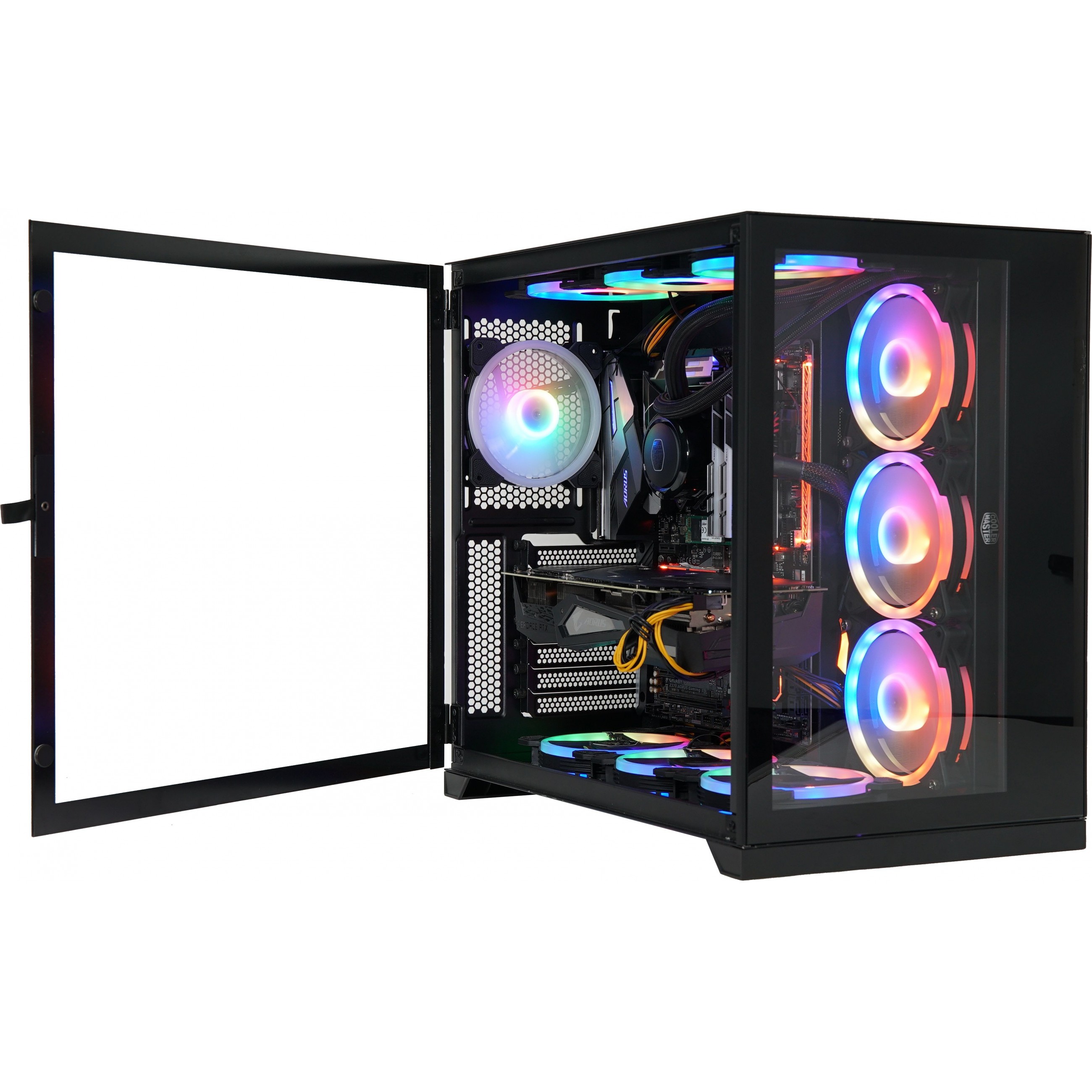 Inter-Tech Geh Midi ATX C-703 w/o PSU schwarz