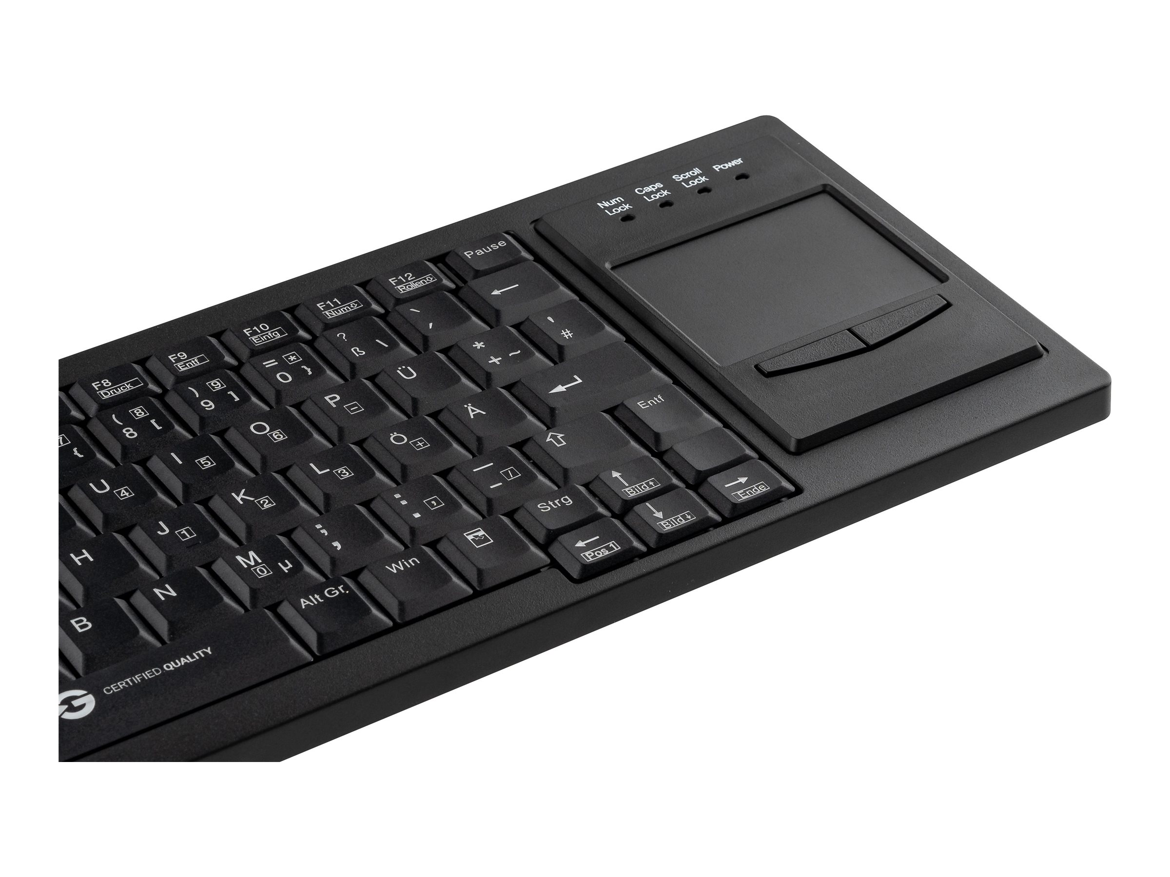 GETT TKL-083-GCQ-TOUCH-BLACK-USB-DE
