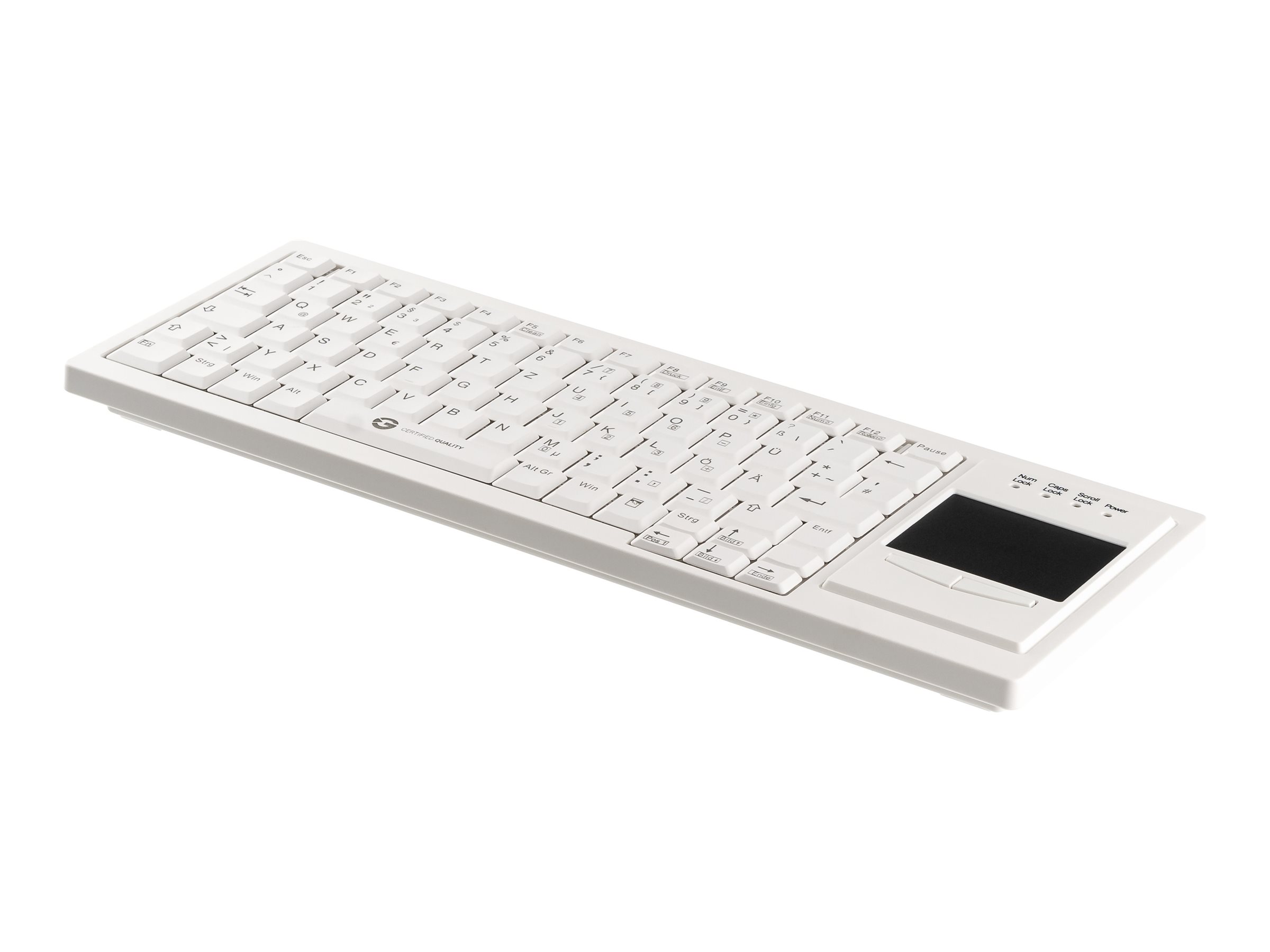 GETT TKL-083-GCQ-TOUCH-RF-WHITE-USB-DE