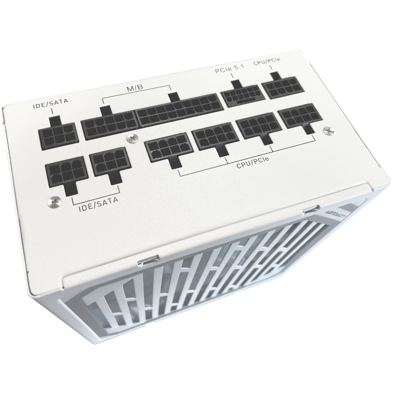 LC-Power Netzteil 1000W LC1000MW Modular V3.1 (80+Gold)white