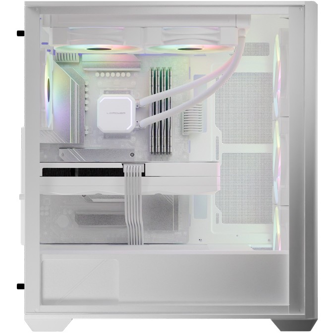 LC-Power Geh Midi ATX Gaming 811W - Meshwork_XL Light - o.N