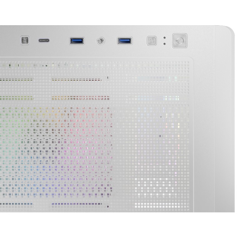 LC-Power Geh Midi ATX Gaming 811W - Meshwork_XL Light - o.N