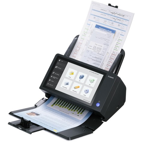 Canon imageFORMULA ScanFront 400 ADF-Scanner 600 x 600 DPI A4 Schwarz, Weiß