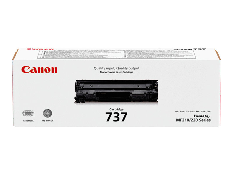 Toner Canon 737 BK           black              2100 Seiten