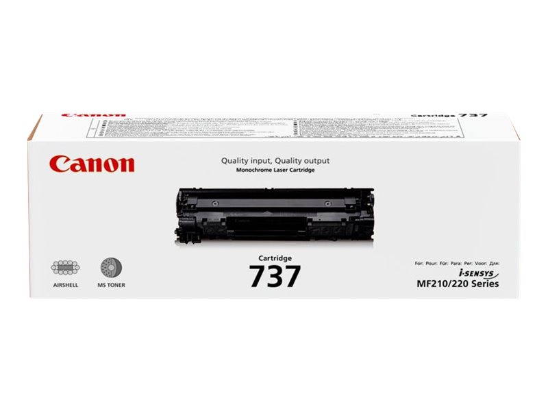 Toner Canon 737 BK           black              2100 Seiten