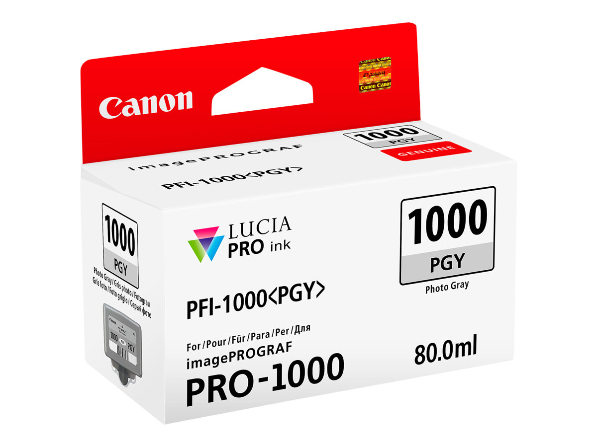 Patrone Canon PFI-1000PGY Photo Gry