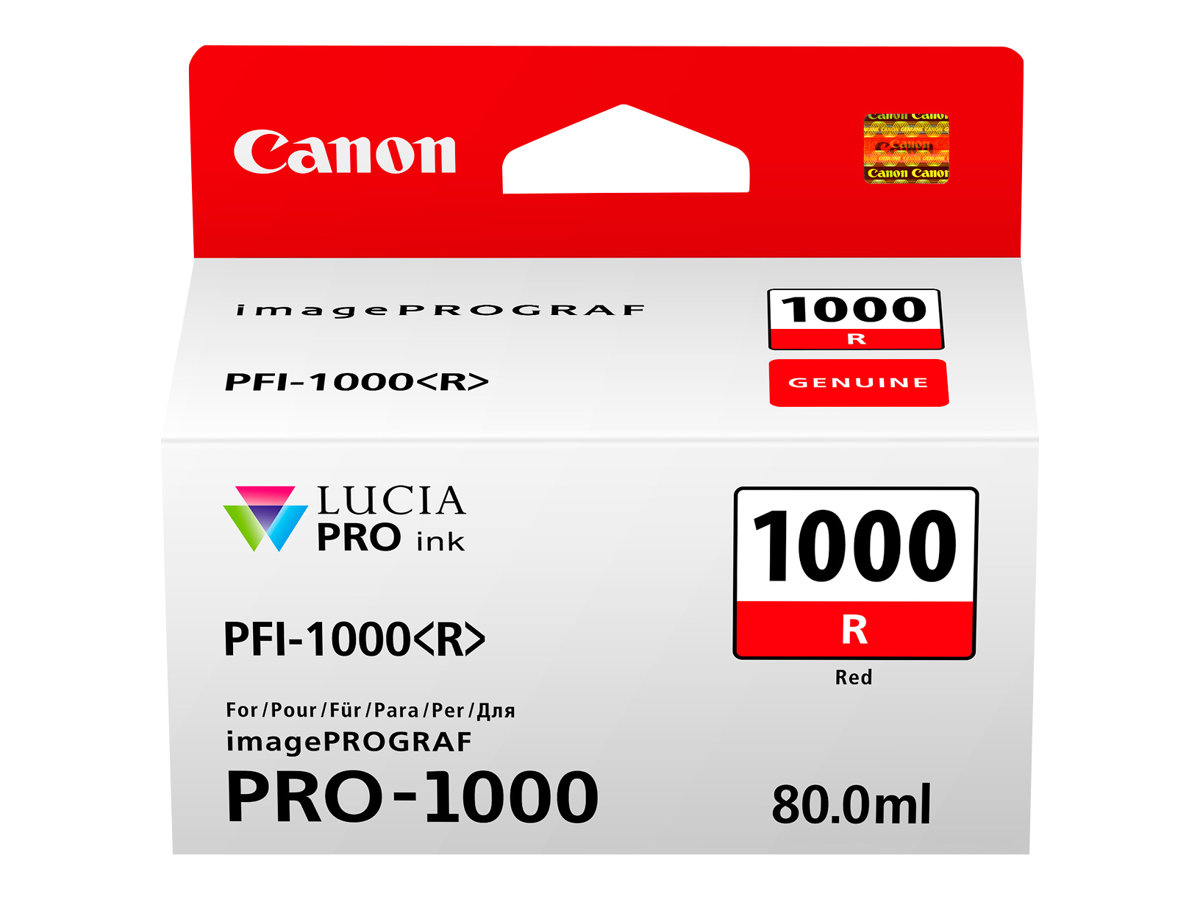 Canon PFI-1000R Tinte Rot