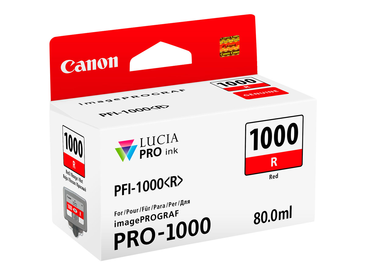 Canon PFI-1000R Tinte Rot