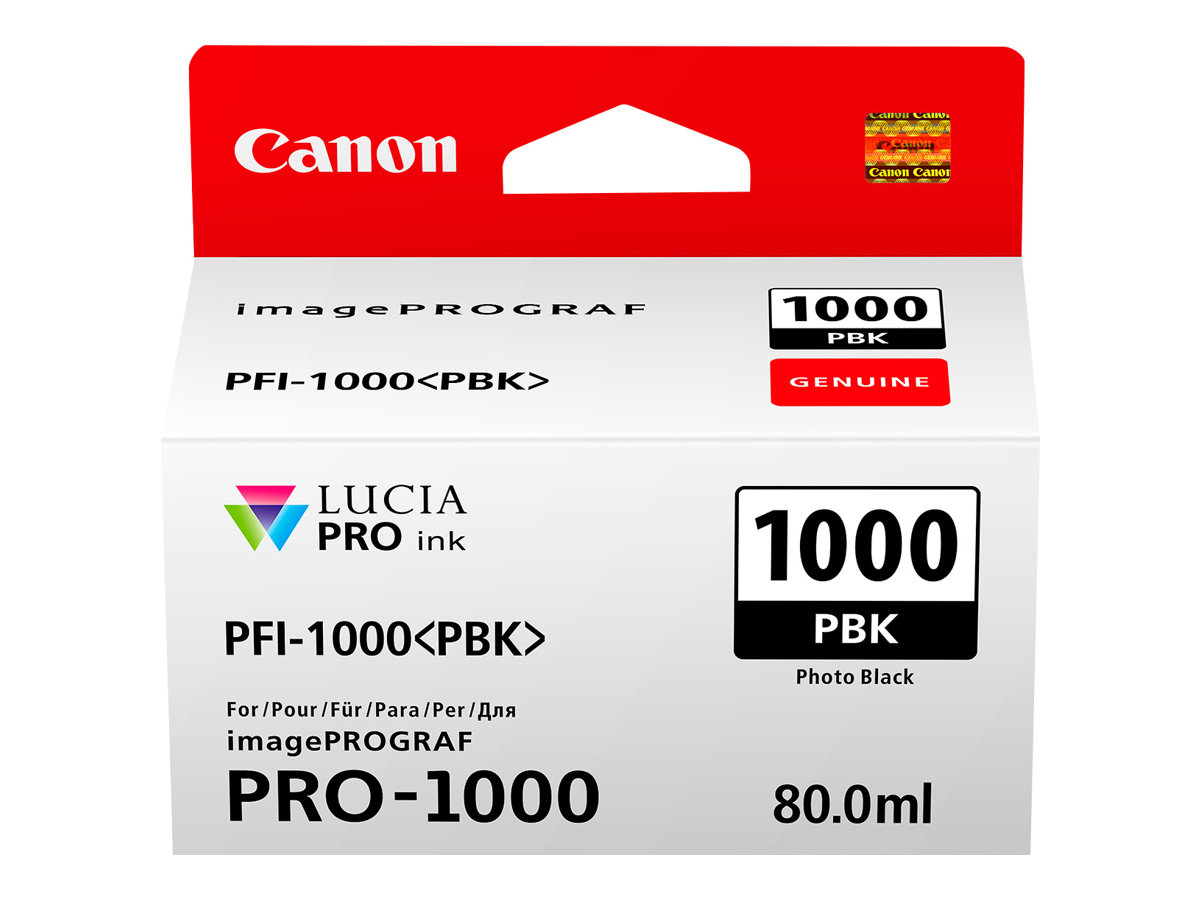 Canon PFI-1000PBK Tinte Foto-Schwarz