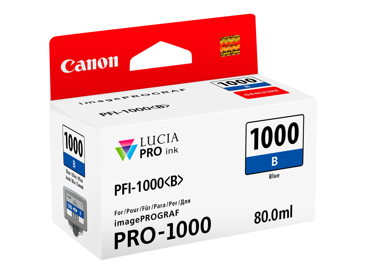 Canon PFI-1000B Tinte Blau