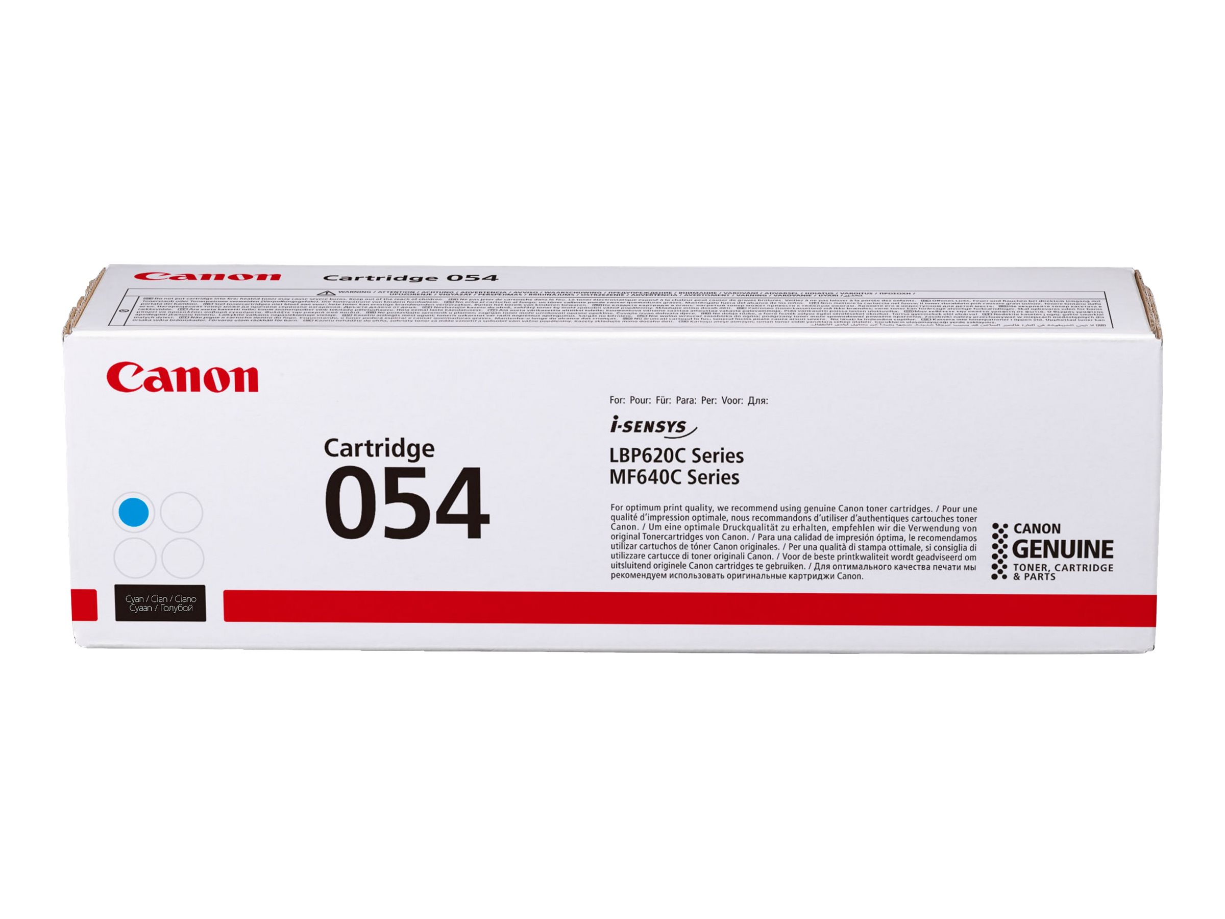 Canon 054 Toner-Cartridge, Cyan