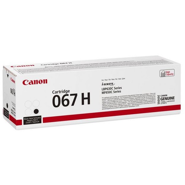 Toner Canon 067H  BK         black              2350 Seiten