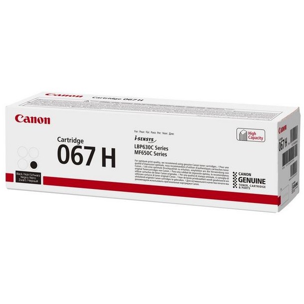 Toner Canon 067H  BK         black              2350 Seiten