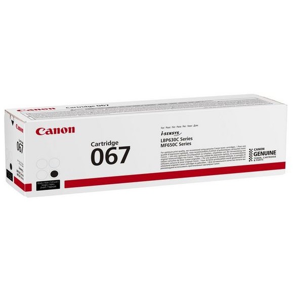 Toner Canon 067  BK          black              1350 Seiten
