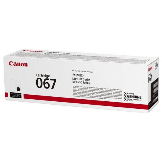 Toner Canon 067  BK          black              1350 Seiten