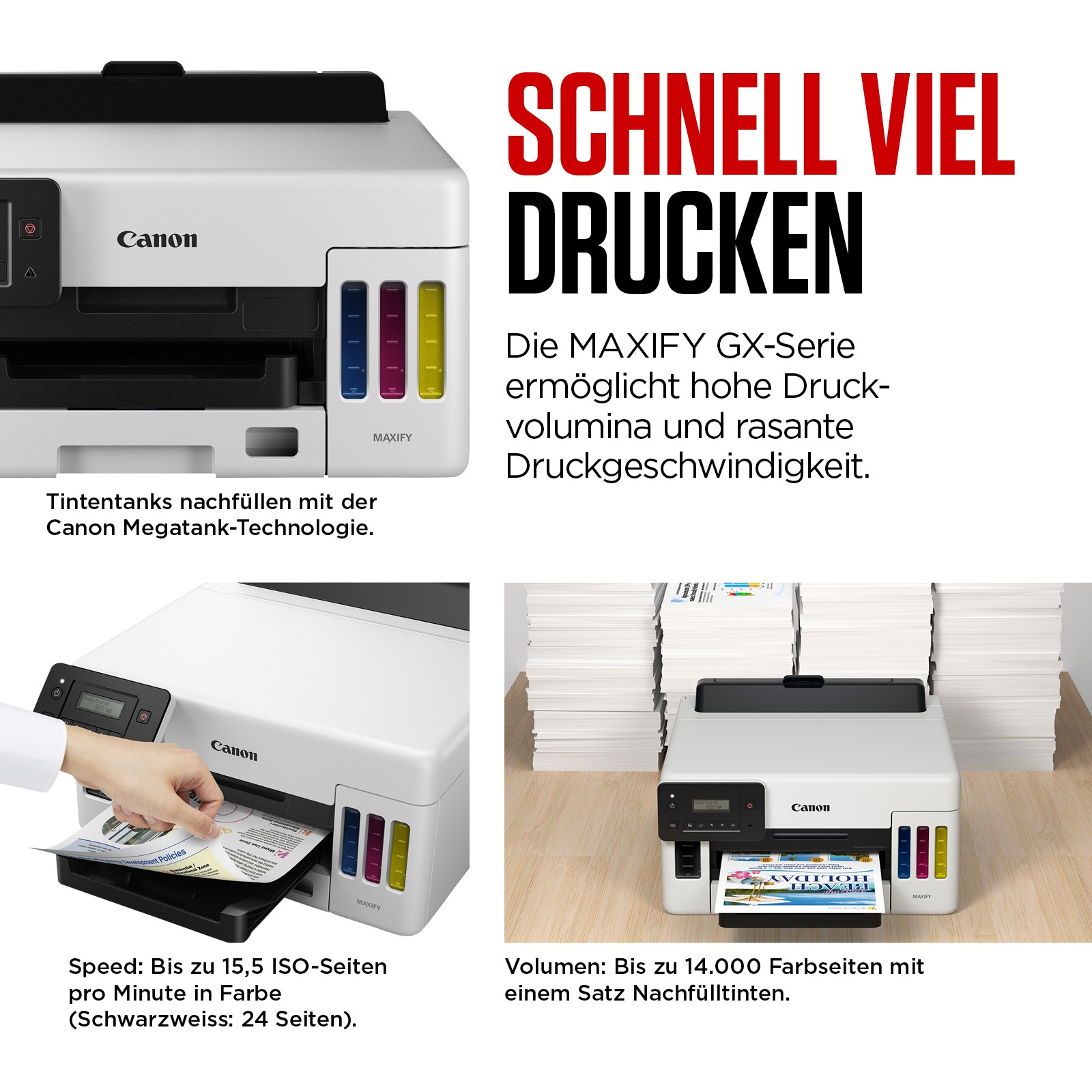 Canon MAXIFY GX4050 Multifunktionssystem 4-in-1