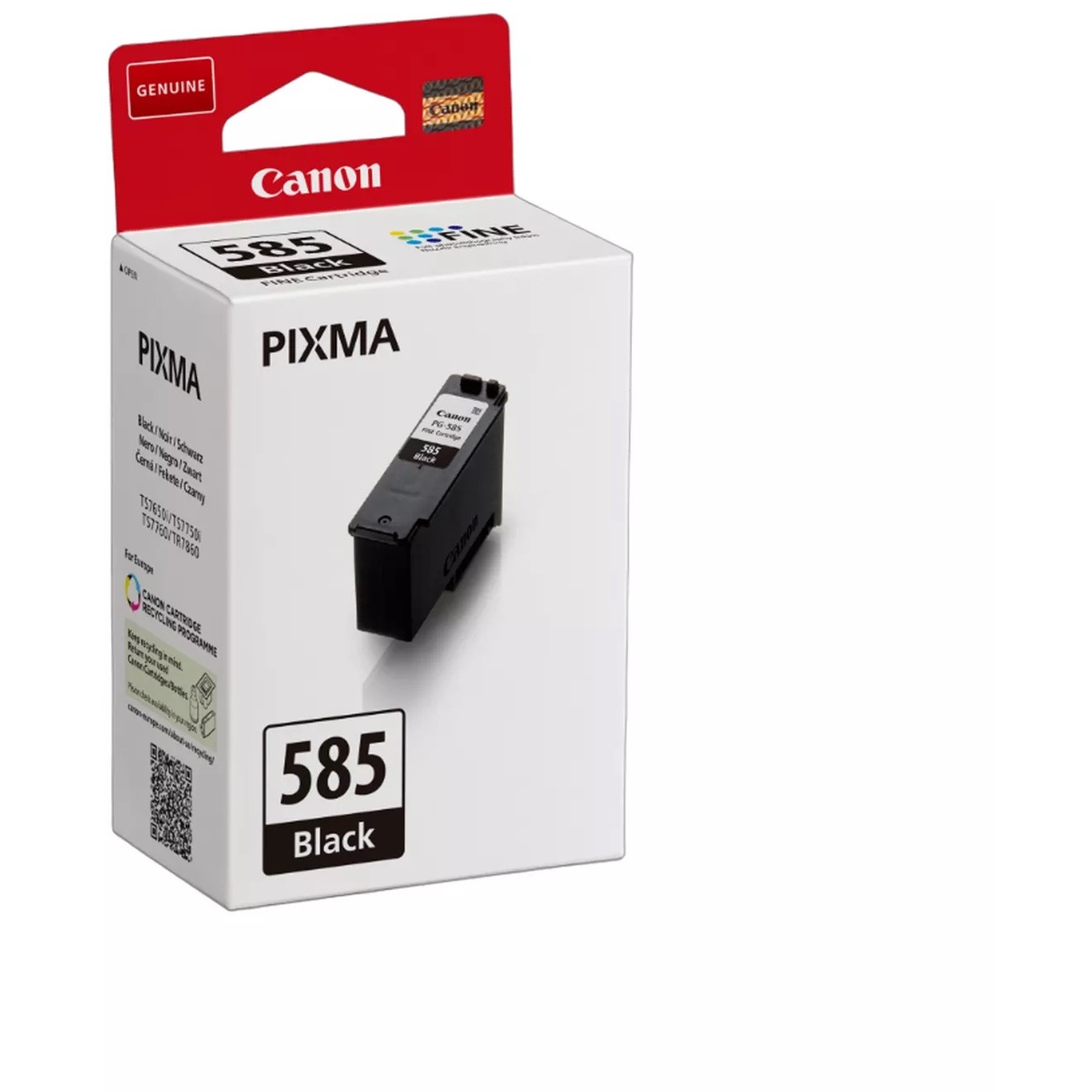Patrone Canon PG-585BK         black