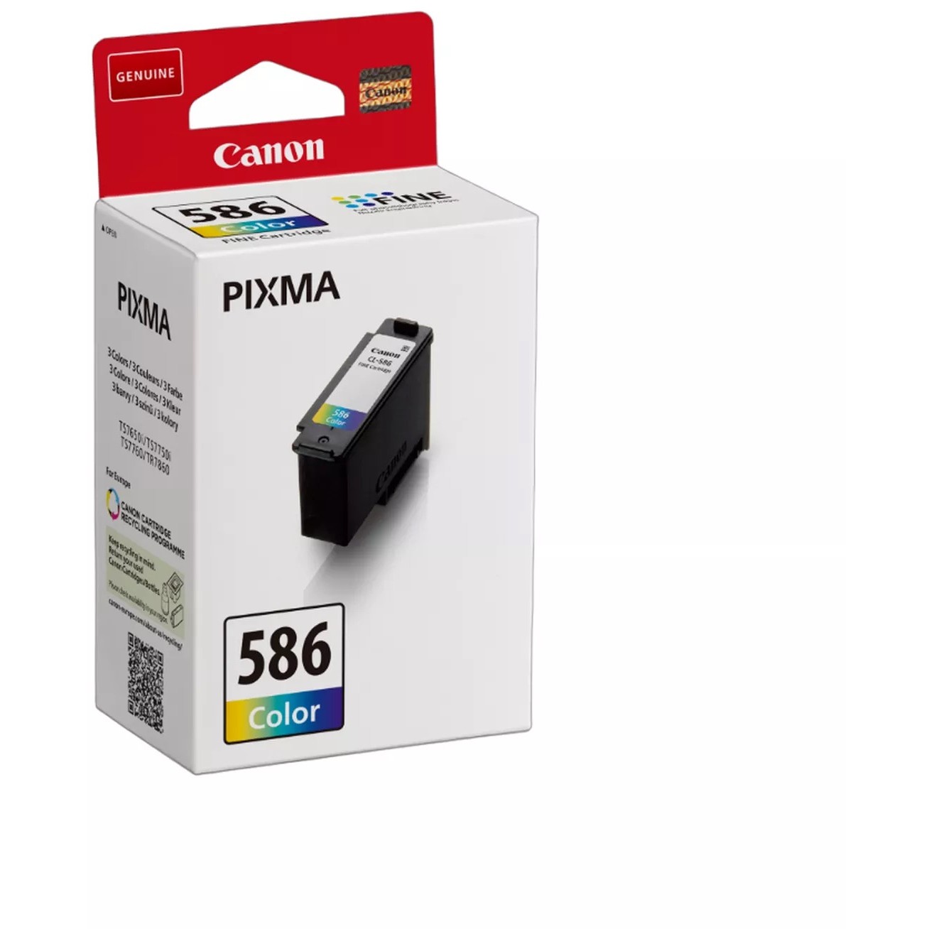 CANON cl-586 Ink Cartridge Europe