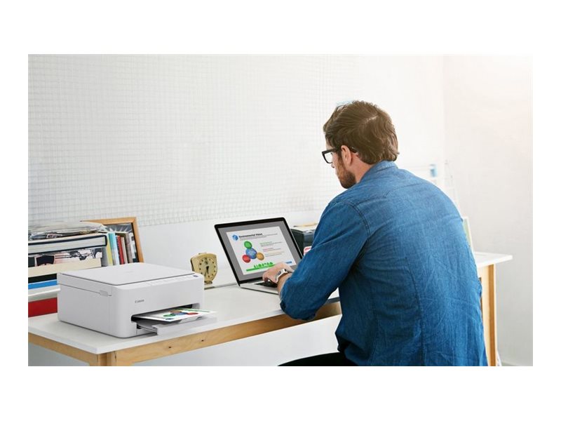 Canon PIXMA TS4150i Multifunktionssystem 3-in-1 weiss