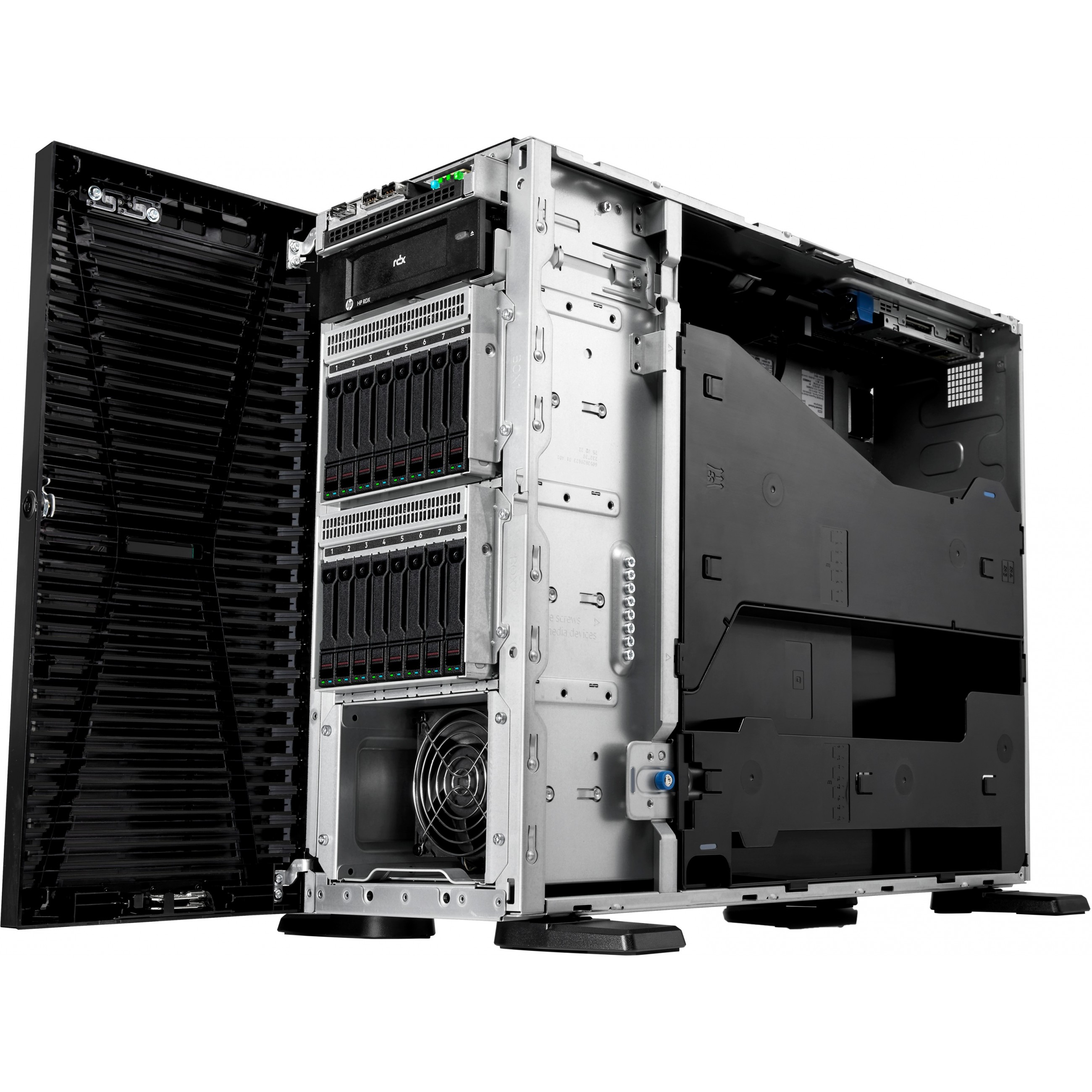HPE ProLiant ML110 Gen11 4510 12-core 1P 64GB-R MR408i-o 8SFF 2x480GB SSD 2x1000W RPS EU server