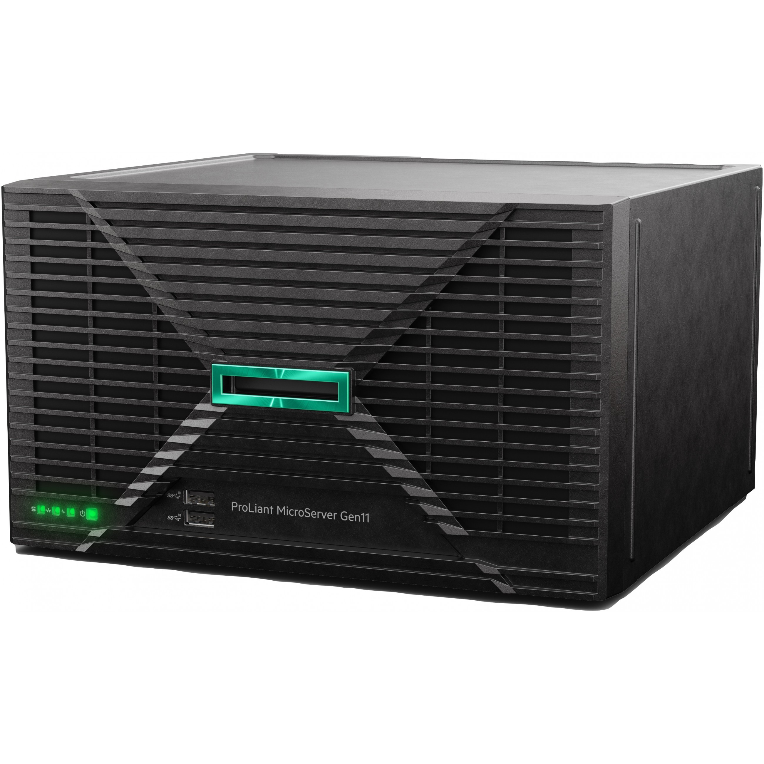 HPE ProLiant MicroServer Gen11 G7400 2c 16GB-U 4LFF-NHP 1TB HDD 180W Ext PS EMEA Cmp Module server