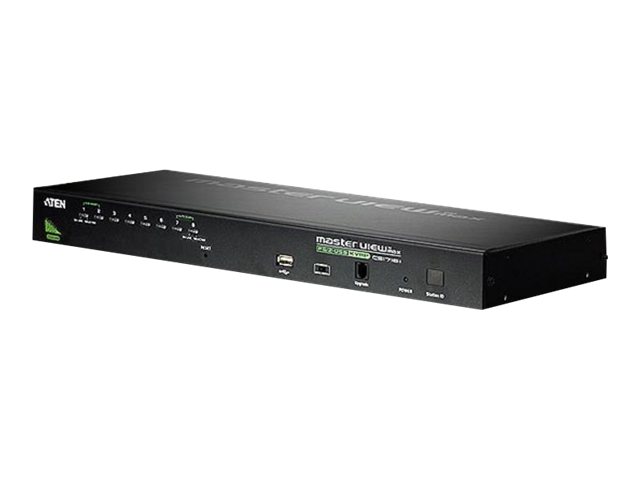 ATEN CS1708A KVM Switch VGA, PS/2-USB, USB-Peripherie Port, 8 Ports