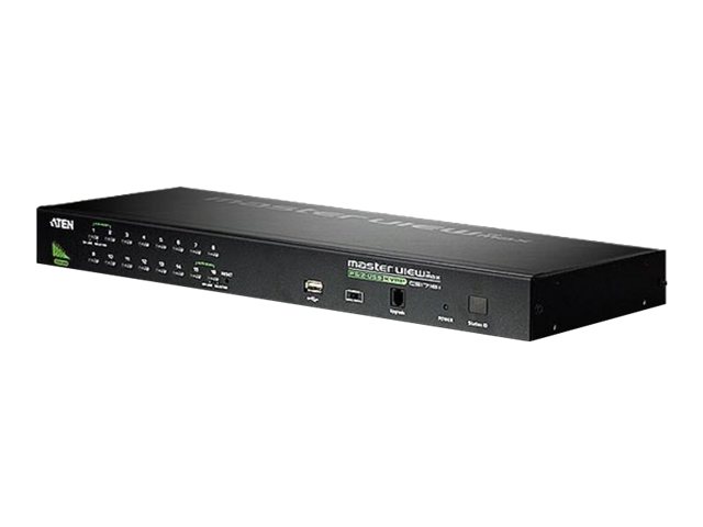 ATEN CS1716A KVM Switch VGA, PS/2-USB, USB-Peripherie Port, 16 Ports