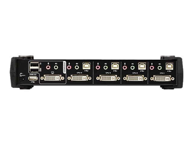 ATEN CS1784A KVM Switch Dual-Link DVI, USB, Audio, 4 Ports