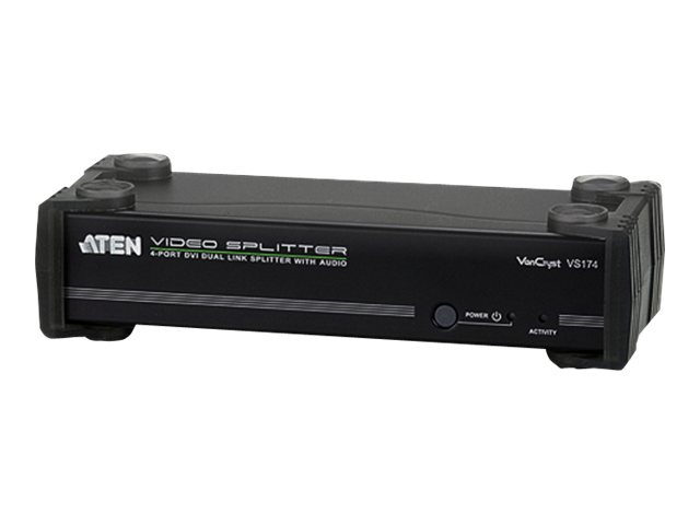 ATEN VS174 DVI Dual Link Video-/Audiosplitter, 4fach