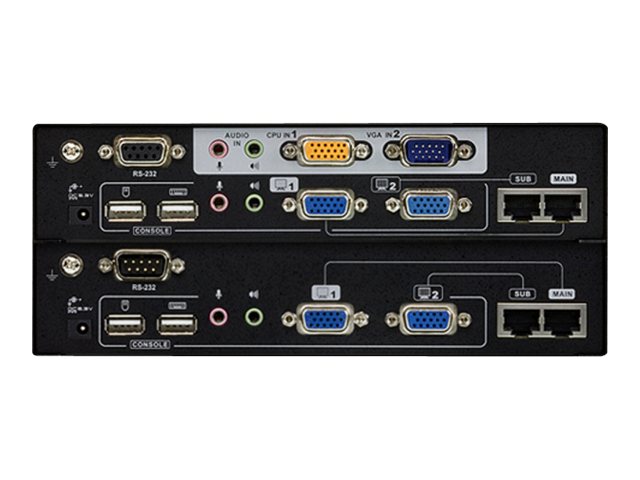ATEN CE775 USB VGA Dual View KVM Extender