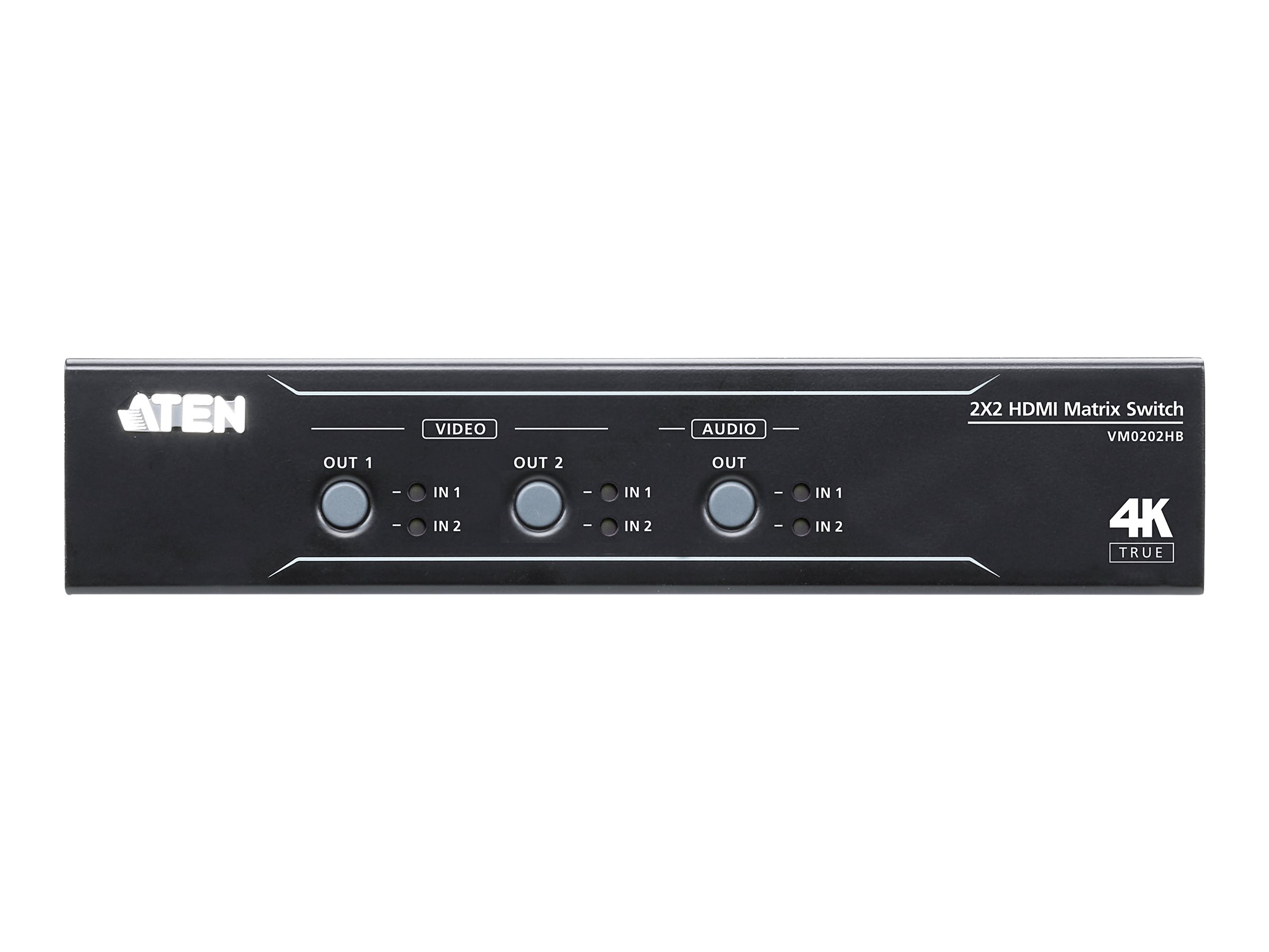 ATEN VM0202HB 2 x 2 True 4K HDMI Audio/Video Matrix Switch
