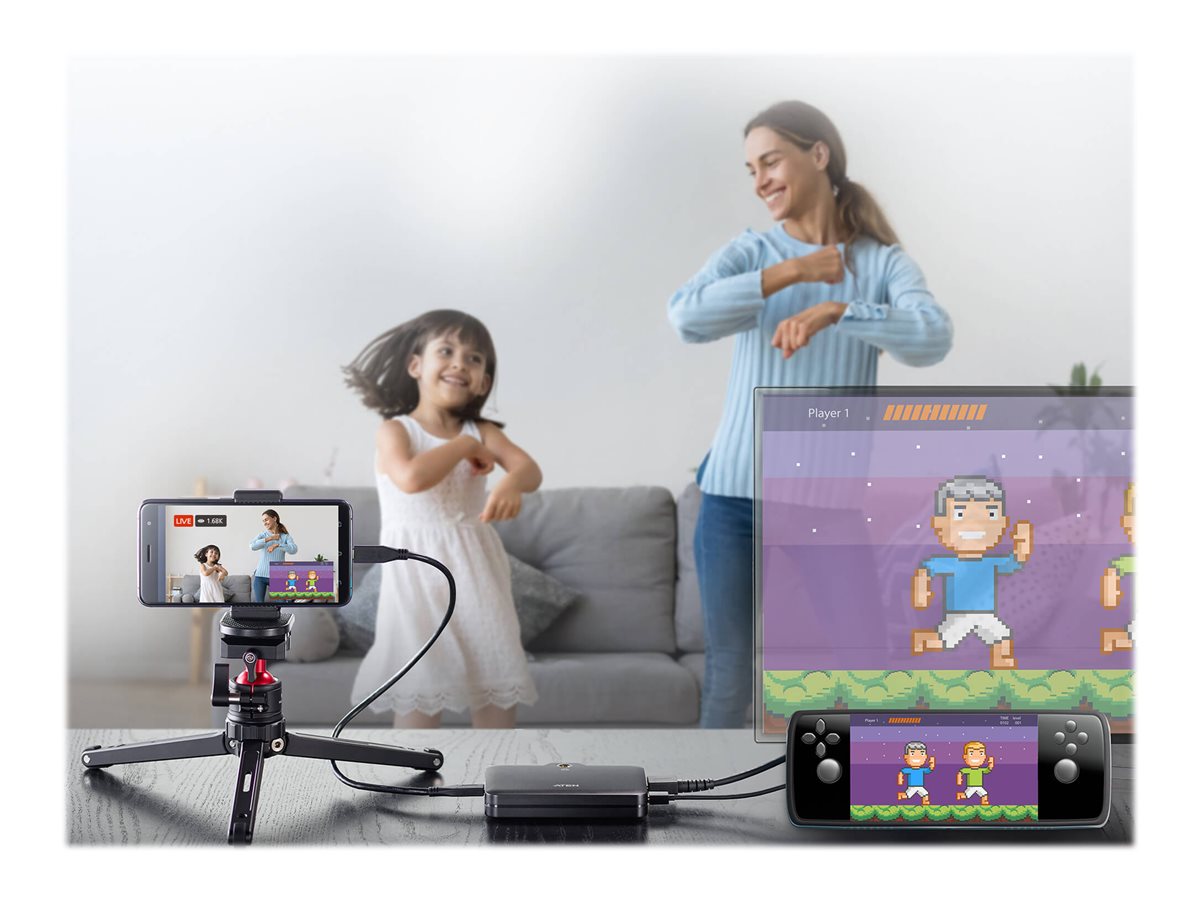 ATEN UC3021 CAMLIVE Plus HDMI auf USB-C UVC Videoerfassung mit PD