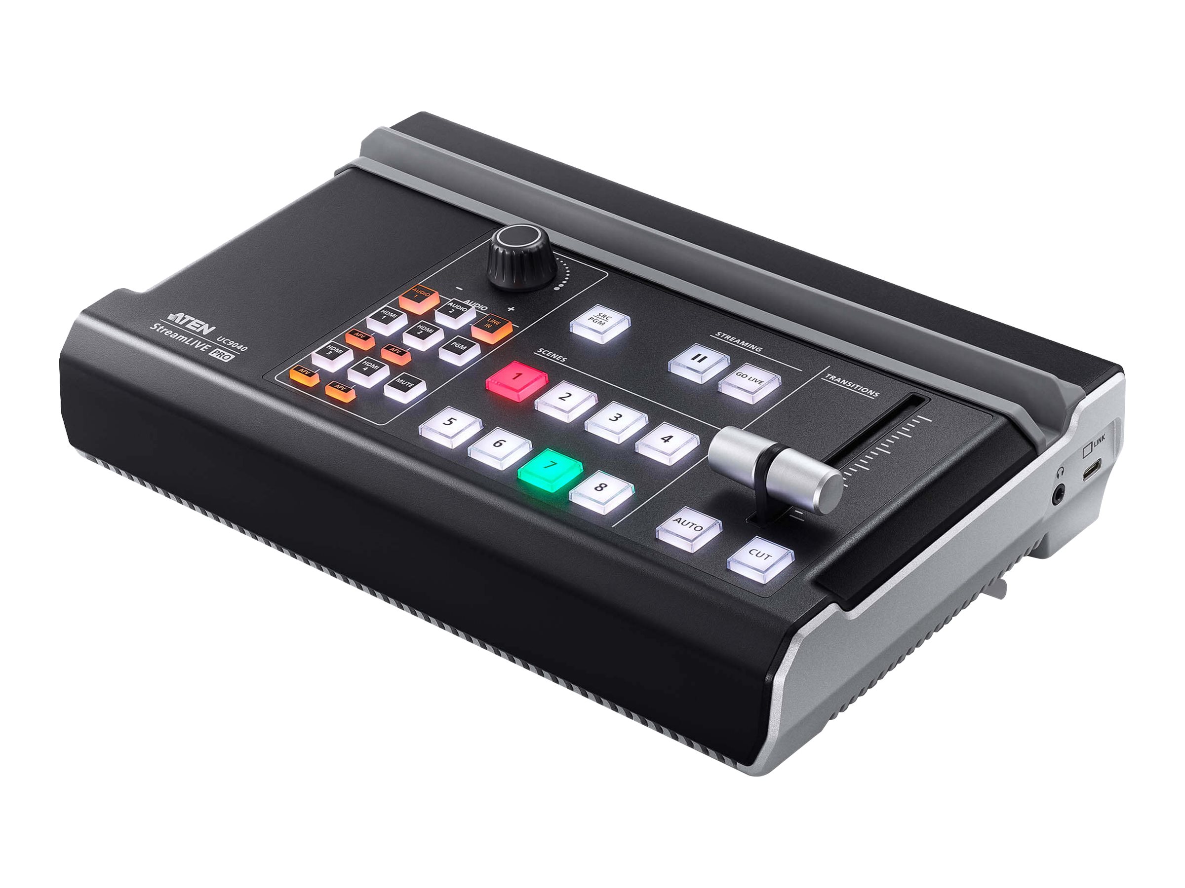 ATEN UC9040 StreamLIVE Pro All in One Mehrkanal AV Mixer