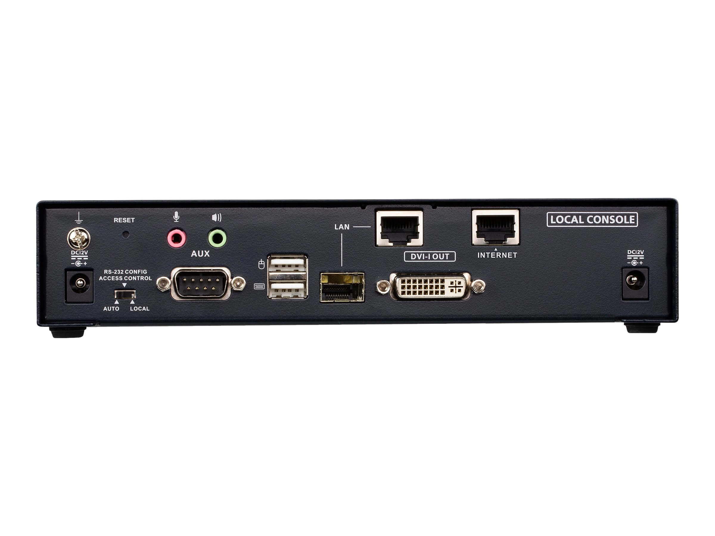 ATEN KE6900AIT Full HD DVI KVM Over IP Extender Transmitter mit Internetzugang