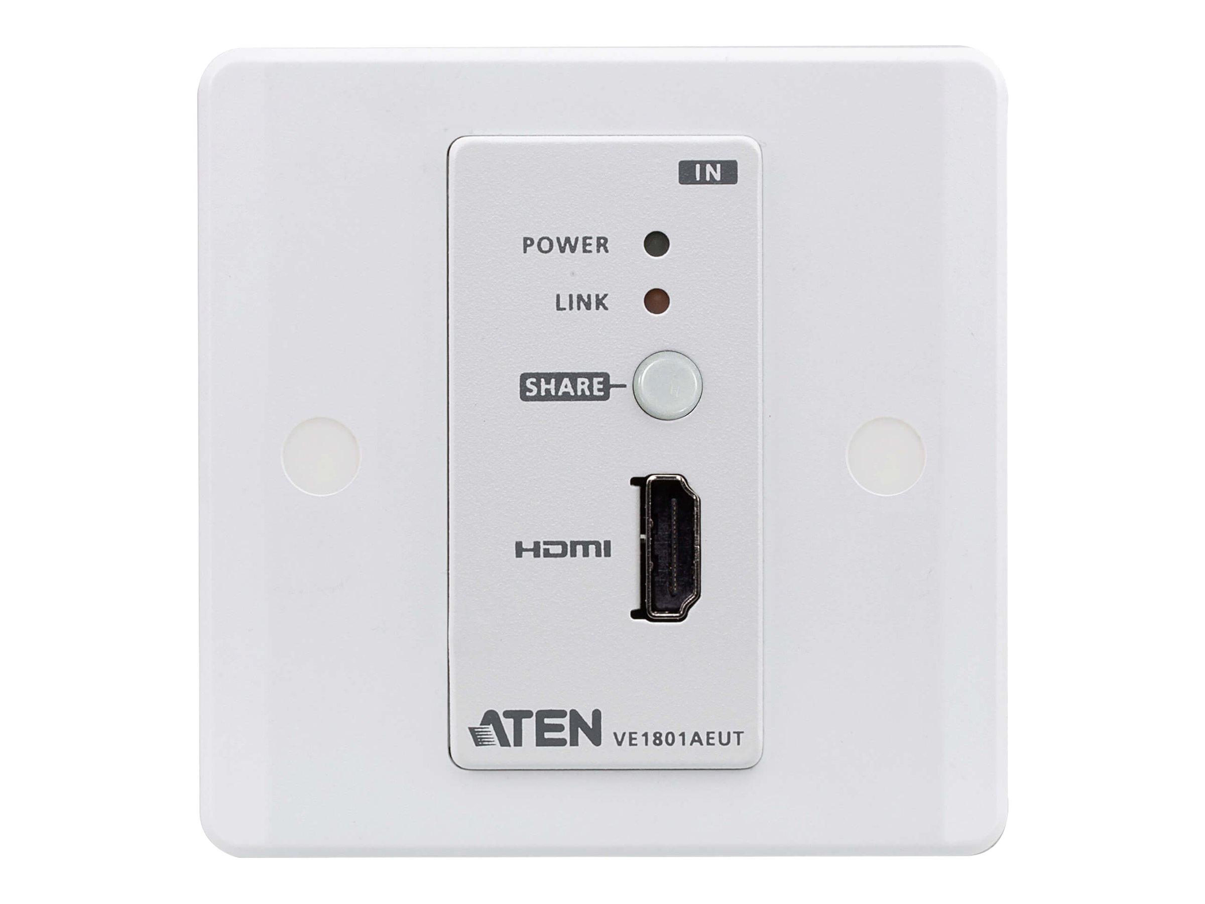 ATEN VE1801AEUT HDMI 4K HDBaseT-Lite Sender, mit EU-Wandplatte PoH