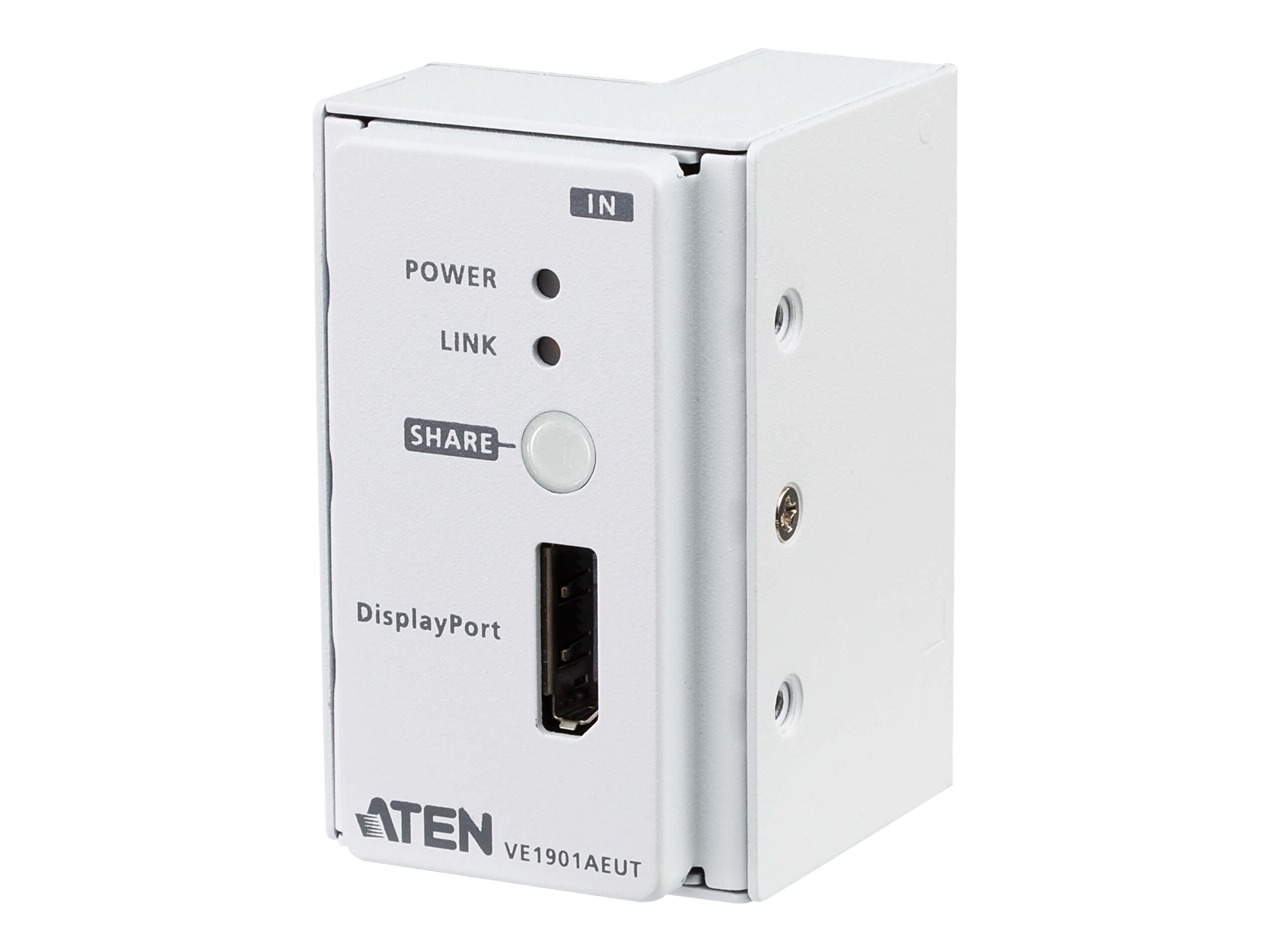 ATEN VE1901AEUT DisplayPort HDBaseT-Lite Sender mit Wandplatte PoH